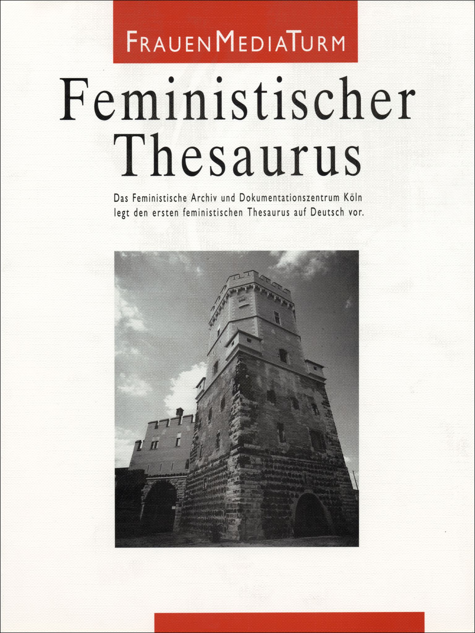 Scheu, Ursula/Schwarzer, Alice (Hrsg.): Feministischer Thesaurus. Köln, FrauenMediaTurm, 1994.