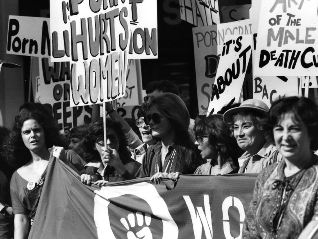 Women Against Pornography March on Times Square 20. Oct. 79, N.Y.C. (FMT-Signatur: FT.02.1899)